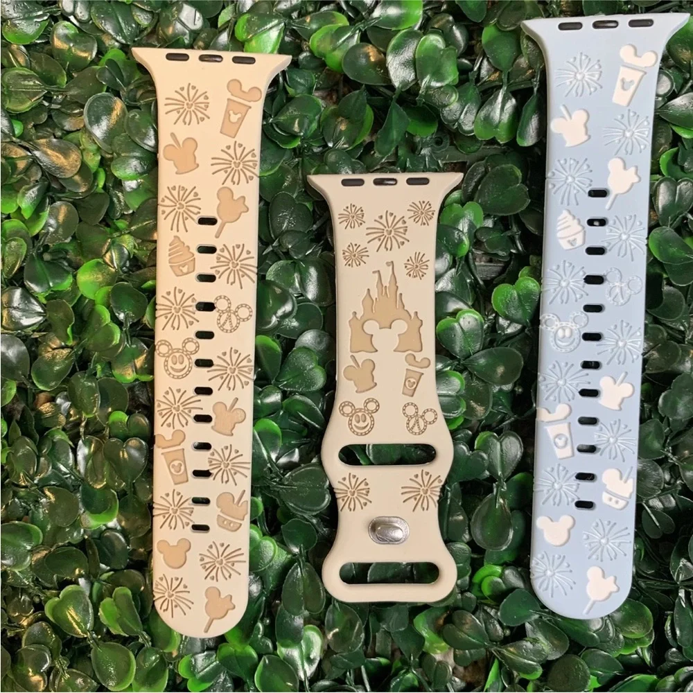 Disney Parks Themed Watch Bands for Apple Smart Watch